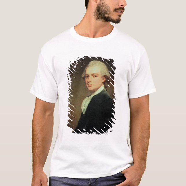Porträt von Henry Russell (1751-1836) c.1783 (Öl T-Shirt (Vorderseite)