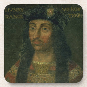 Porträt von Henry VII (1457-1509) (Öl auf Platte Untersetzer