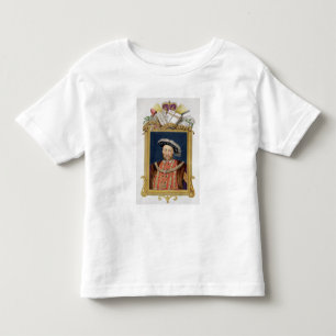 Porträt von Henry VIII (1491-1547) als Verteidige Kleinkind T-shirt