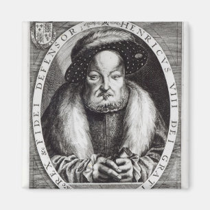 Porträt von Henry VIII Magnet