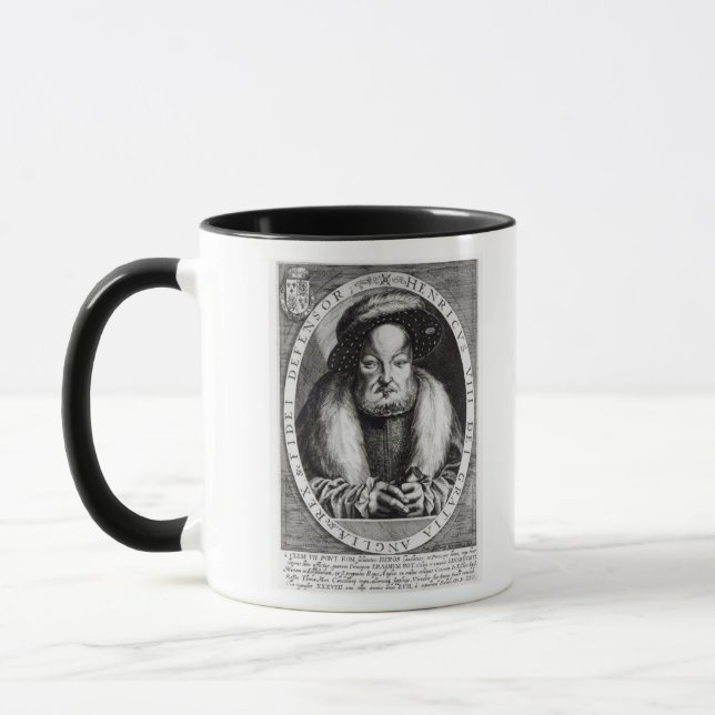 Porträt von Henry VIII Tasse (Links)
