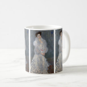 Porträt von Hermine Gallia von Gustav Klimt Kaffeetasse