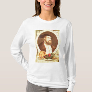 Porträt von Hernan Cortes T-Shirt