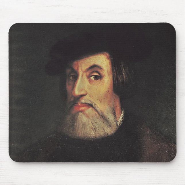 Porträt von Hernando Cortes Mousepad (Vorne)