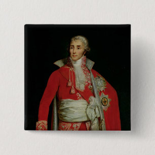 Porträt von Herzog Joseph-Fouche von Otranto Button