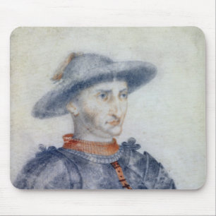 Porträt von Herzog Rene-I von Anjou Mousepad