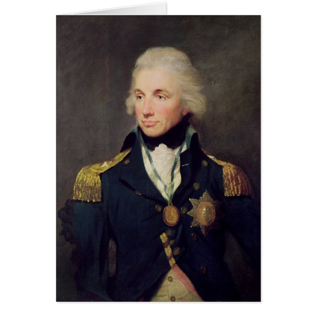 Porträt von Horatio Nelson, Vicomte Nelson (Vorne)