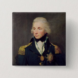 Porträt von Horatio Nelson, Vicomte Nelson Button