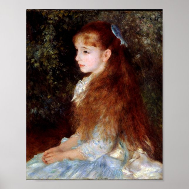 Porträt von Irene Cahen D'anvers von Pierre-August Poster (Vorne)