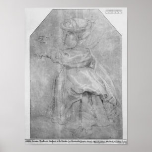 Porträt von Isabelle Helene Rubenst Poster