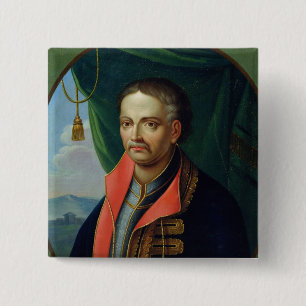 Porträt von Iwan Mazepa Button