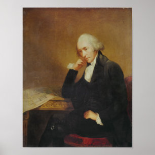 Porträt von James Watt 1792 Poster