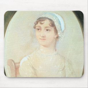 Porträt von Jane Austen Mousepad