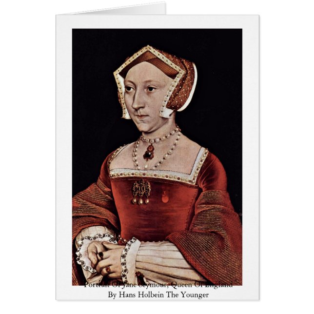 Porträt von Jane Seymour, Königin von England (Vorne)