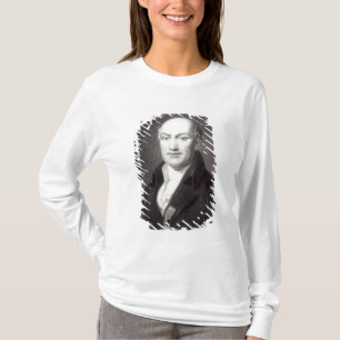 Porträt von Jean Baptiste Joseph Delambre T-Shirt