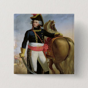 Porträt von Jean Baptiste Kleber Button