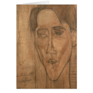 Porträt von Jean Cocteau (1889-1963) 1917