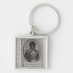 Porträt von Jean-Jacques Dessalines Schlüsselanhänger