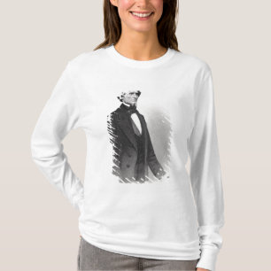 Porträt von Jefferson Davis T-Shirt