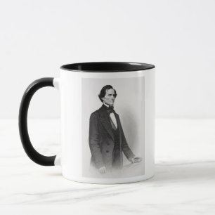 Porträt von Jefferson Davis Tasse