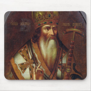 Porträt von Joachim, Patriarch von Moskau Mousepad