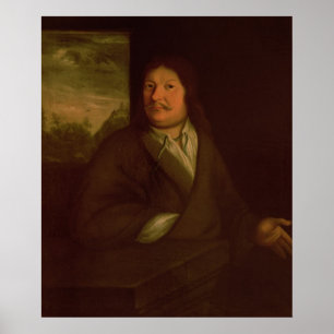 Porträt von Johann Ambrosius Bach, 1685 Poster