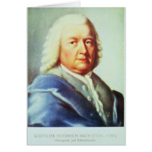 Porträt von Johann Sebastian Bach
