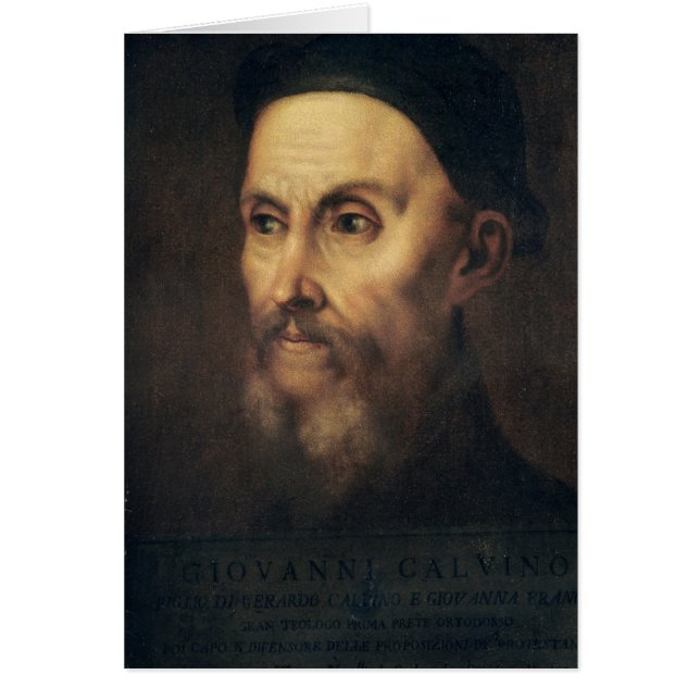 Porträt von Johannes Calvin (Vorne)