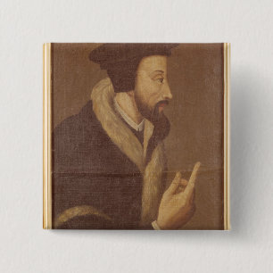 Porträt von Johannes Calvin Button