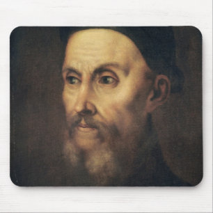 Porträt von Johannes Calvin Mousepad