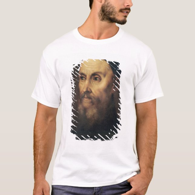 Porträt von Johannes Calvin T-Shirt (Vorderseite)