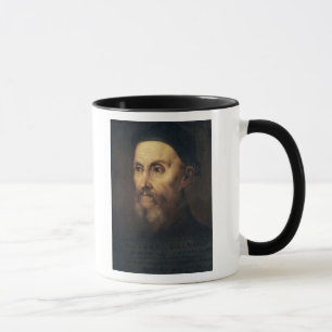 Porträt von Johannes Calvin Tasse