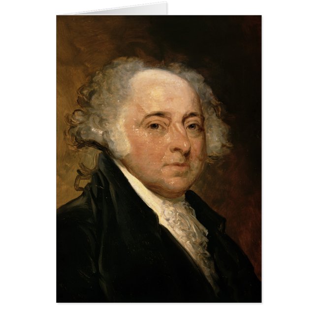 Porträt von John Adams (Vorne)
