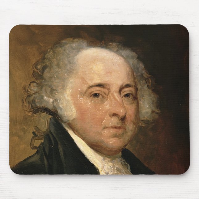 Porträt von John Adams Mousepad (Vorne)