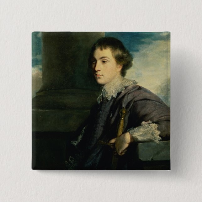 Porträt von John Charles Spencer, Lord Althorp (oi Button (Vorderseite)
