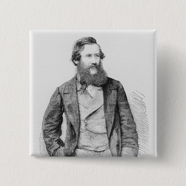 Porträt von John Hanning Speke Button (Vorderseite)