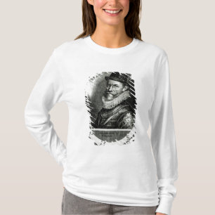 Porträt von John Hawkins T-Shirt
