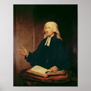 Porträt von John Wesley 1788 Poster