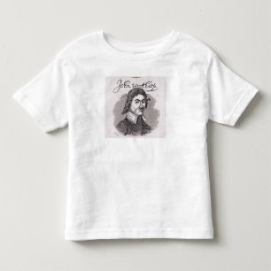 Porträt von John Winthrop Kleinkind T-shirt