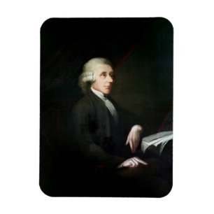 Porträt von Joseph Priestley (1733-1804) (Öl auf Magnet