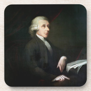 Porträt von Joseph Priestley (1733-1804) (Öl auf Untersetzer