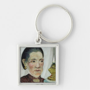 Porträt von Josephine, die des Künstlers Ehefrau Schlüsselanhänger
