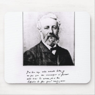 Porträt von Jules Verne Mousepad