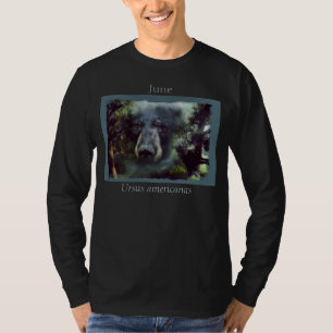 Porträt von Juni langärmlige T T-Shirt