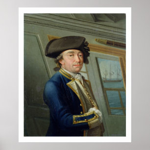 Porträt von Kapitän William Locker (1731-1800) 176 Poster