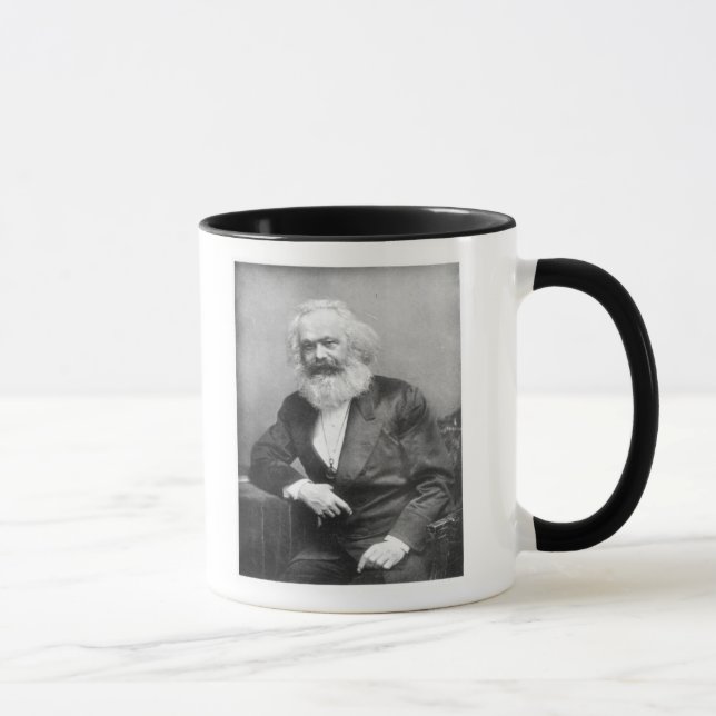 Porträt von Karl Marx Tasse (Rechts)