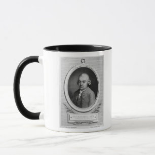 Porträt von Karl Philipp Emmanuel Bach Tasse