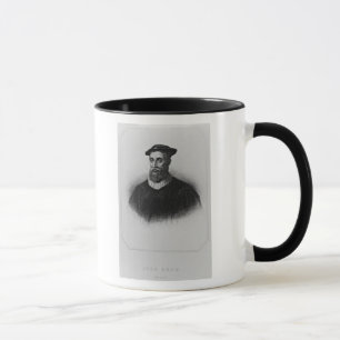 Porträt von Knox 'von den britischen Porträts de Tasse