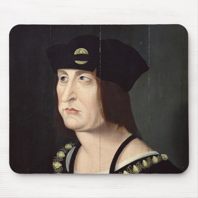 Porträt von König Louis-XII von Frankreich Mousepad (Vorne)