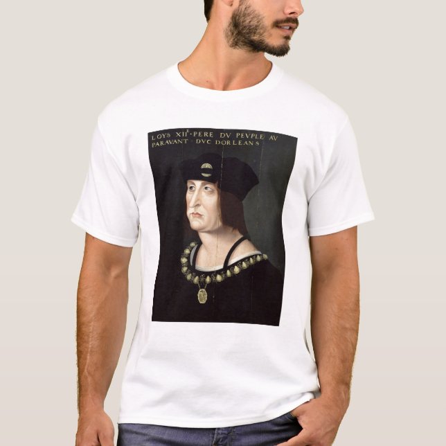 Porträt von König Louis-XII von Frankreich T-Shirt (Vorderseite)